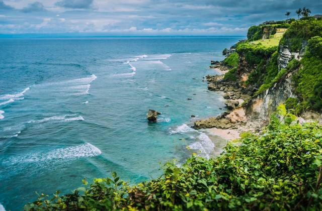 Rock on Impossible Beach Bali, Indonesia