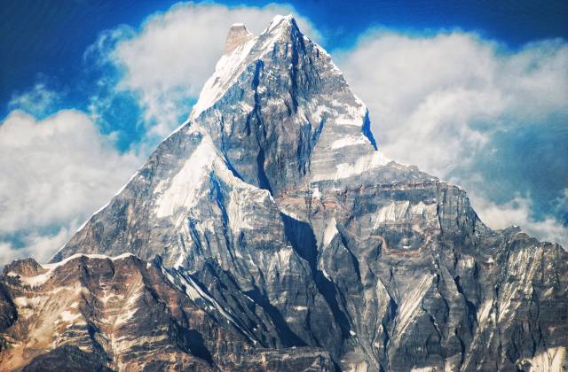 Magnificent Machapuchare Himalayas