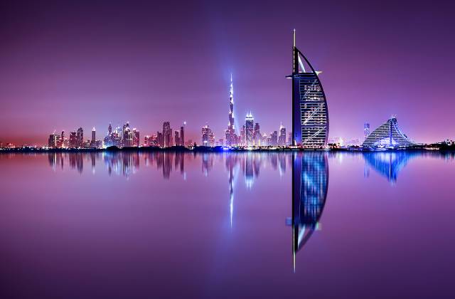 The Palm island, United Arab Emirates.